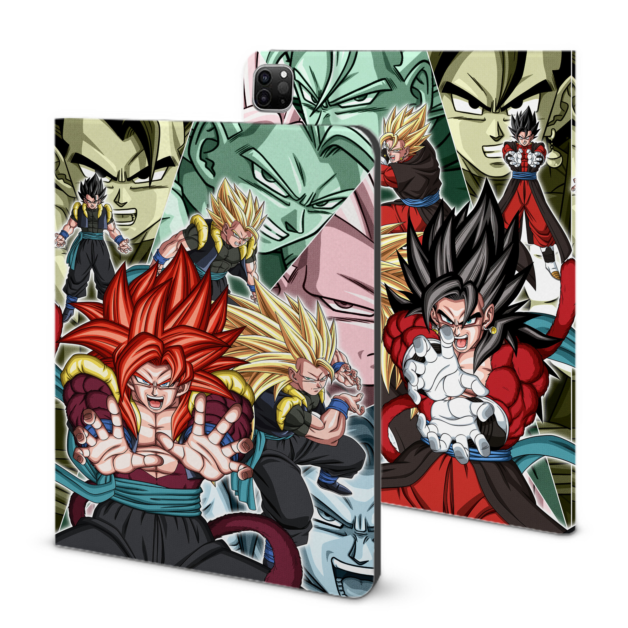 （画像用） ドラゴンボール DRAGON BALL IPad ケース ブック型 PUレザー TPU 耐衝撃 軽量 薄型 ペン収納なし 全面保護 IPad 各モデル対応